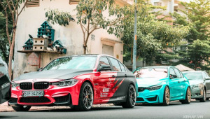 Chùm ảnh dàn xe BMW độ cực khủng đọ dáng tại Sài Gòn