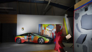 BMW i8 lạ lẫm với ngoại hình theo phong cách nghệ thuật trừu tượng