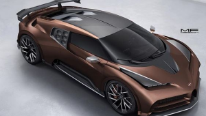 Bugatti Centodieci màu carbon đồng trông thực sự tuyệt vời !