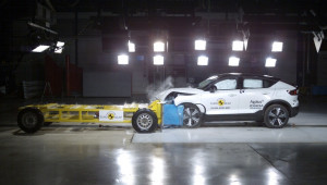 Volvo C40 Recharge đạt chứng nhận an toàn cao nhất dù chỉ là xe điện cỡ nhỏ