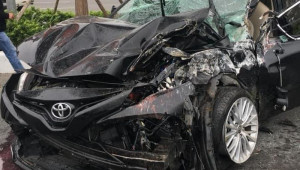 Hà Nội: Nữ tài xế lái Toyota Camry gây tai nạn liên hoàn