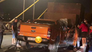Quảng Ninh: Va chạm giữa Ford Ranger và xe đầu kéo khiến 1 người tử vong