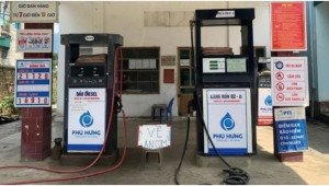 Hòa Bình: Nghỉ bán hàng đi ăn cơm, không có nhân viên trực, cây xăng bị phạt 10 triệu đồng