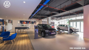 Showroom đầu tiên tại Việt Nam xây dựng theo tiêu chuẩn nhận diện thương hiệu toàn cầu mới của Tập đoàn Volkswagen