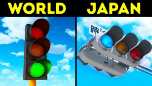 Tại sao đèn giao thông ở Nhật Bản lại có màu xanh lam thay vì xanh lục ?