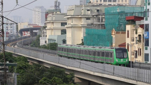 Đường sắt Cát Linh- Hà Đông tăng thêm 7,85 triệu USD phí giám sát do chậm tiến độ