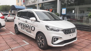 Suzuki Ertiga Hybrid giảm giá “kịch sàn” tại đại lý, phiên bản tiêu chuẩn giá dưới 500 triệu đồng