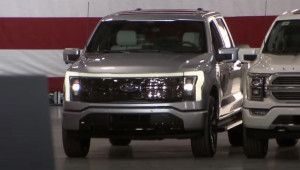 Ford F-150 Lightning bất ngờ lộ diện trong bài phát biểu của Tổng thống Joe Biden