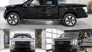 Những chiếc bán tải điện Ford F-150 Lightning đầu tiên lăn bánh khỏi dây chuyền sản xuất