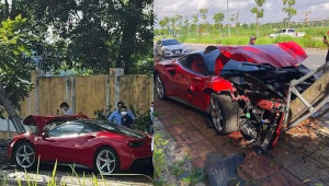 Siêu xe Ferrari 488 GTB mang đi bảo dưỡng bị tai nạn: Garage im lặng, chủ xe bức xúc lên tiếng
