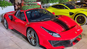 Diện kiến Ferrari 488 Pista Spider: Siêu phẩm không có chiếc thứ 2 tại Việt Nam