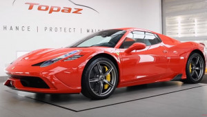 Toàn cảnh quá trình hoàn thiện sơn ngoại thất cho Ferrari 458 Speciale Aperta từ Topaz