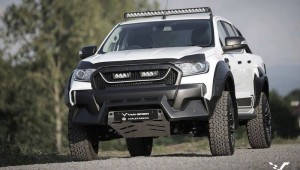 Ford Ranger trở nên hầm hố với bodykit M-Sport