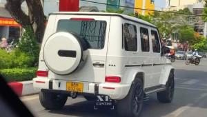 Mercedes-AMG G63 được đại gia Cần Thơ đeo biển…dịch vụ