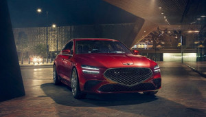 Genesis G70 Launch Edition 2022 chuẩn bị ra mắt: Sedan hạng sang cỡ nhỏ xuất xưởng chỉ 500 chiếc