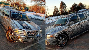 Lạm dụng quá nhiều crôm, chiếc GMC Envoy trở nên thật 