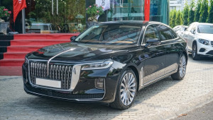 Hongqi H9 trị giá hơn 2,4 tỷ đồng xuất hiện trên đường phố Sài Gòn