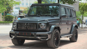 Thêm một chiếc Mercedes-AMG G63 2021 về nước - Siêu độc lạ vì không đeo logo ngôi sao ba cánh