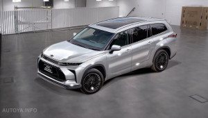 Toyota Grand Highlander - biến thể cỡ lớn của Highlander sắp ra mắt