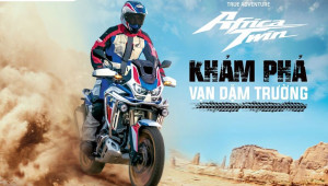 Honda Africa Twin ra mắt tại Việt Nam, giá từ 589,9 triệu VNĐ