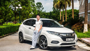 Cầu thủ Hùng Dũng ví Honda HR-V là một tiền vệ tuyệt đỉnh !