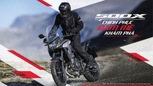 Honda Việt Nam trình làng CB650R, CB500X và Rebel 500 thế hệ mới