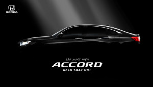 Honda Accord thế hệ mới chuẩn bị ra mắt tại thị trường Việt Nam