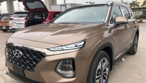 Hyundai Santa Fe 2019 bản Full-option giá từ 1,185 tỷ VNĐ đã về đại lý