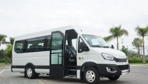 THACO giới thiệu dây chuyền sản xuất và sản phẩm mini bus IVECO DAILY