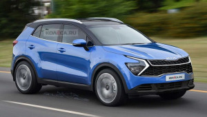 Kia Sportage 2022 xuất hiện với kiểu dáng táo bạo và sắc nét, ấn tượng nhất là đèn pha độc đáo