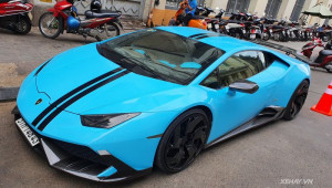 Một tuần không gặp, siêu phẩm Lamborghini Huracan của tay chơi Sài Thành bất ngờ thay áo mới