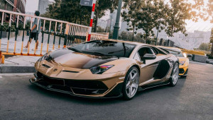 TP.HCM: Cận cảnh Lamborghini Aventador độ body SVJ với “bộ cánh” cực độc