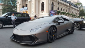Diện kiến hàng hiếm Lamborghini Huracan độ phong cách Reventon hàng hiếm tại Sài Thành