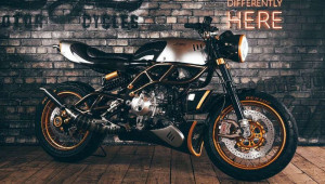 Langen Two Stroke: Mẫu Cafe Racer mạ vàng từ một 
