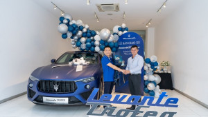 Maserati Levante Trofeo phiên bản Launch Edition màu xanh độc nhất tại Việt Nam đã có chủ