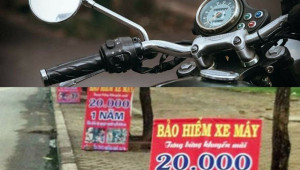 Đi xe máy không có bảo hiểm bắt buộc hoặc gương chiếu hậu bị phạt tối đa bao nhiêu?