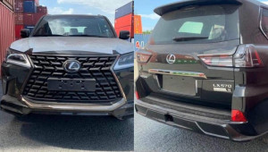 Khui công Lexus LX570 Black Edition 2021 đầu tiên tại Việt Nam, giá ngang Mercedes-AMG G63