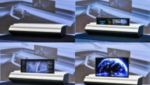 Hyundai gây bất ngờ với công nghệ màn hình cuộn dùng trong ô tô