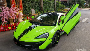 McLaren 570S độ Vorsteiner độc nhất Việt Nam khoe dáng trên phố