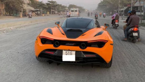 McLaren 720S màu cam độc nhất Việt Nam 