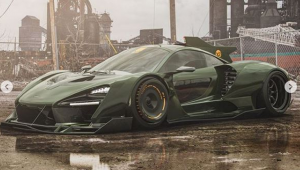 McLaren Senna xuất hiện lạ lẫm vì thiếu vắng cánh gió đuôi