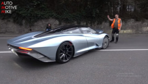[VIDEO] McLaren Speedtail lần đầu lăn bánh trên đường phố