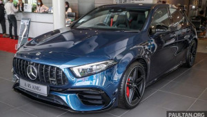Mercedes-AMG A 45 S 2021 ra mắt Malaysia, cắt bớt trang bị nên giá rẻ hơn, chỉ 2,4 tỷ VNĐ