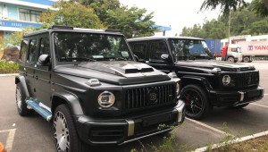 Cặp đôi Mercedes-AMG G63 Brabus đầu tiên bất ngờ cập bến Việt Nam