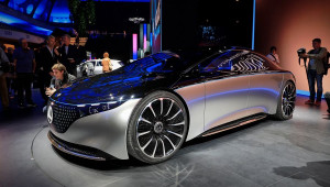 Mercedes EQS Vision - tương lai của những chiếc xe điện sang trọng - đang có mặt tại IAA 2019