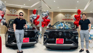 Diễn viên Minh Tiệp tậu MPV bình dân Toyota Veloz Cross