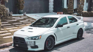 Bắt gặp Mitsubishi Lancer Evolution từng thuộc sở hữu của đại gia Cường Đô La