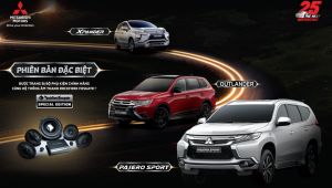 Mitsubishi chính thức ra mắt phiên bản đặc biệt cho bộ ba Pajero Sport, Outlander và Xpander tại Việt Nam