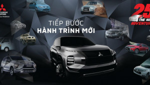 Kỷ niệm 25 năm hoạt động tại Việt Nam, Mitsubishi tung nhiều ưu đãi hấp dẫn dành tặng khách hàng