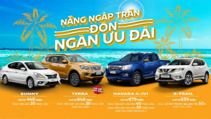 Tháng 6/2020: Nissan Việt Nam tiếp tục tung ưu đãi khủng cho khách hàng